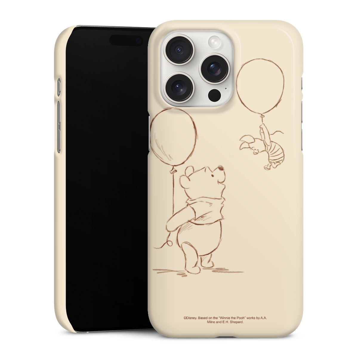 iPhone 15 Pro Max Handy Premium Case Smartphone Handyhülle Schutzhülle glänzend Official Licensed Product Winnie The Pooh Disney Premium Case