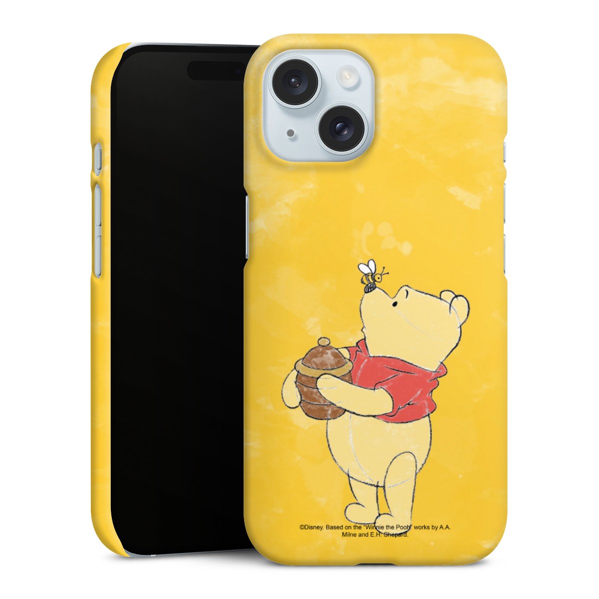 iPhone 15 Handy Premium Case Smartphone Handyhülle Schutzhülle matt Official Licensed Product Winnie The Pooh Disney Premium Case