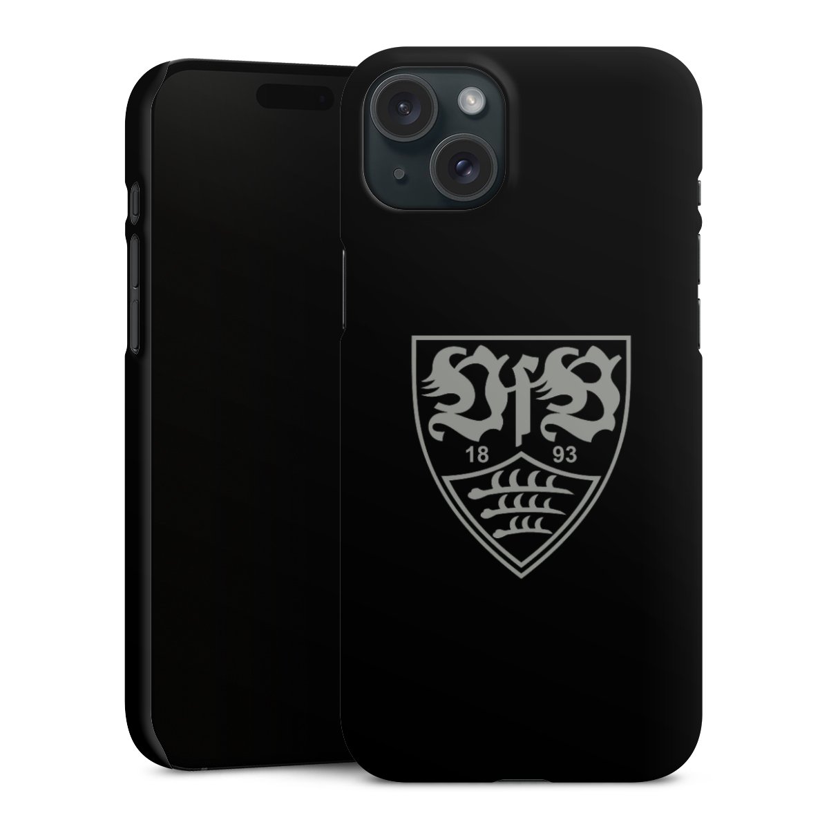 iPhone 15 Plus Handy Premium Case Smartphone Handyhülle Schutzhülle matt Official Licensed Product Vfb Stuttgart Premium Case