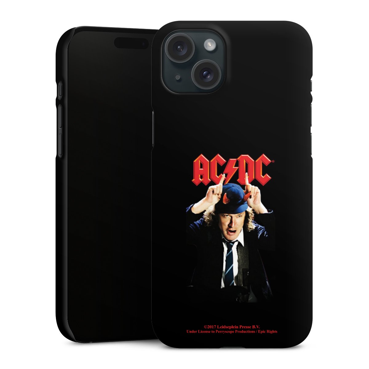 iPhone 15 Plus Handy Premium Case Smartphone Handyhülle Schutzhülle matt Merchandise Acdc Riverplate Premium Case