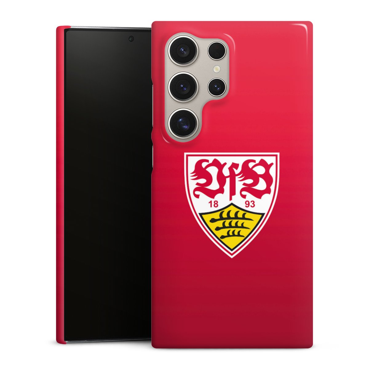 Galaxy S24 Ultra Handy Premium Case Smartphone Handyhülle Schutzhülle glänzend Official Licensed Product Vfb Stuttgart Premium Case