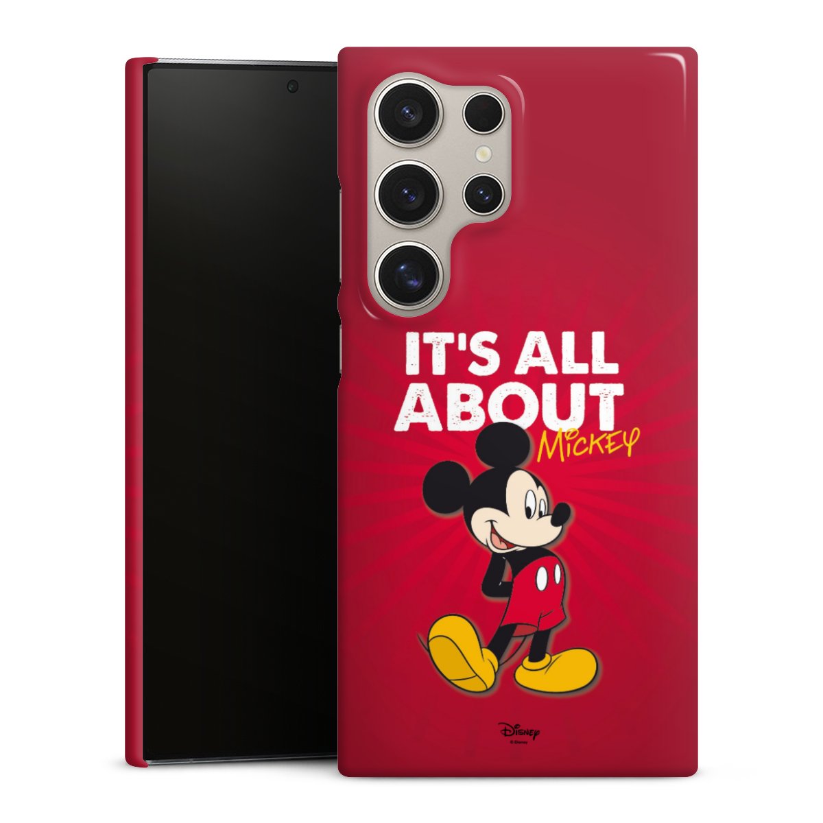 Galaxy S24 Ultra Handy Premium Case Smartphone Handyhülle Schutzhülle glänzend Mouse Disney Official Licensed Product Premium Case