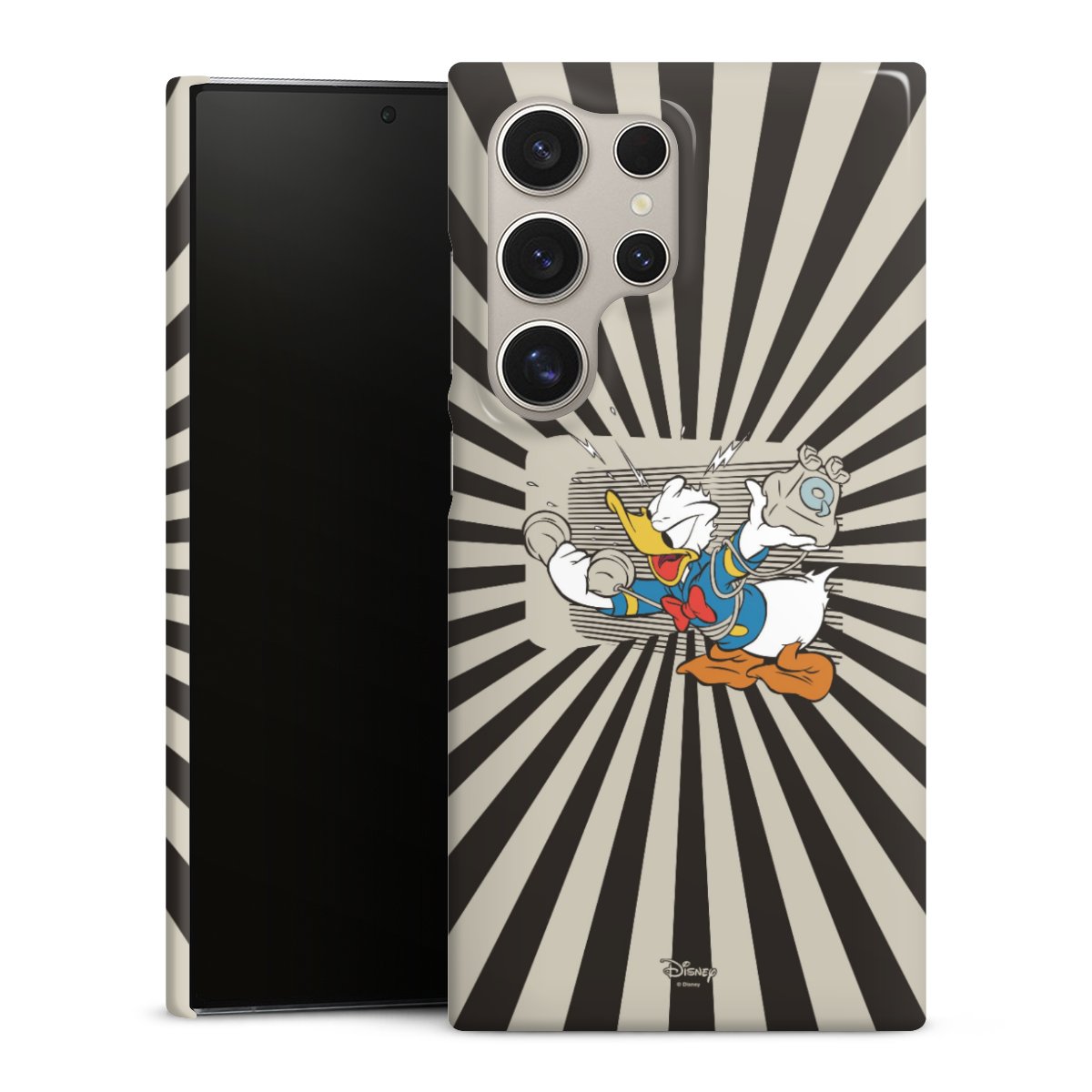 Galaxy S24 Ultra Handy Premium Case Smartphone Handyhülle Schutzhülle glänzend Donald Duck Disney Official Licensed Product Premium Case