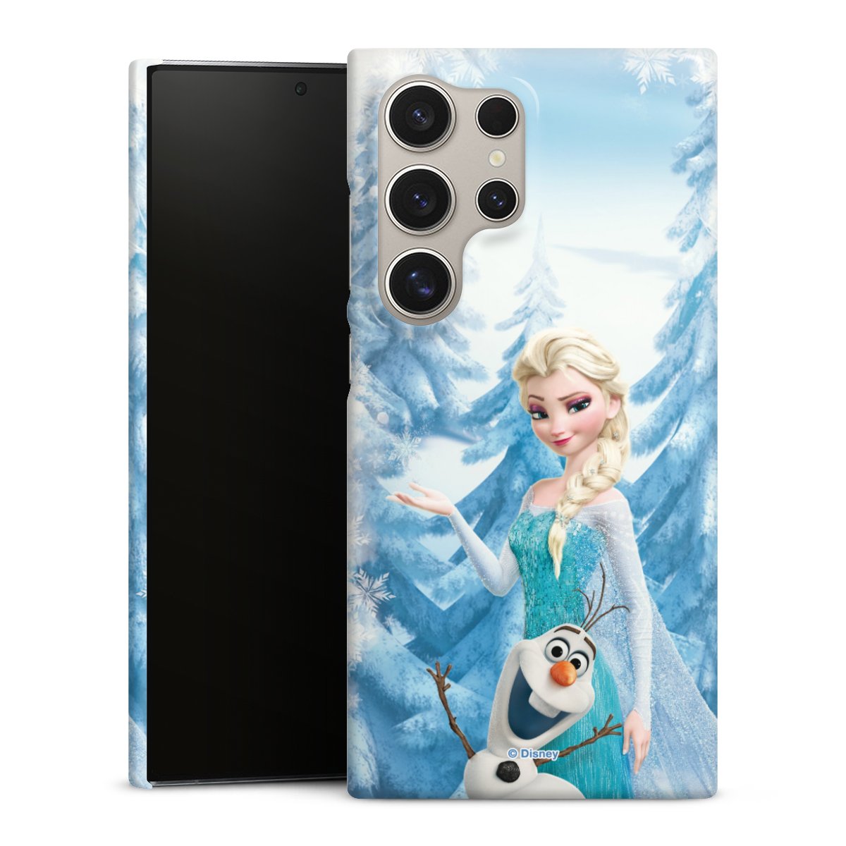 Galaxy S24 Ultra Handy Premium Case Smartphone Handyhülle Schutzhülle glänzend Official Licensed Product Frozen Elsa Disney Premium Case