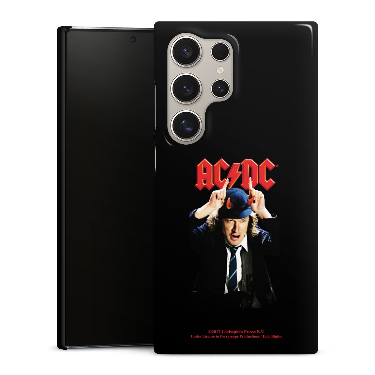 Galaxy S24 Ultra Handy Premium Case Smartphone Handyhülle Schutzhülle glänzend Merchandise Acdc Riverplate Premium Case