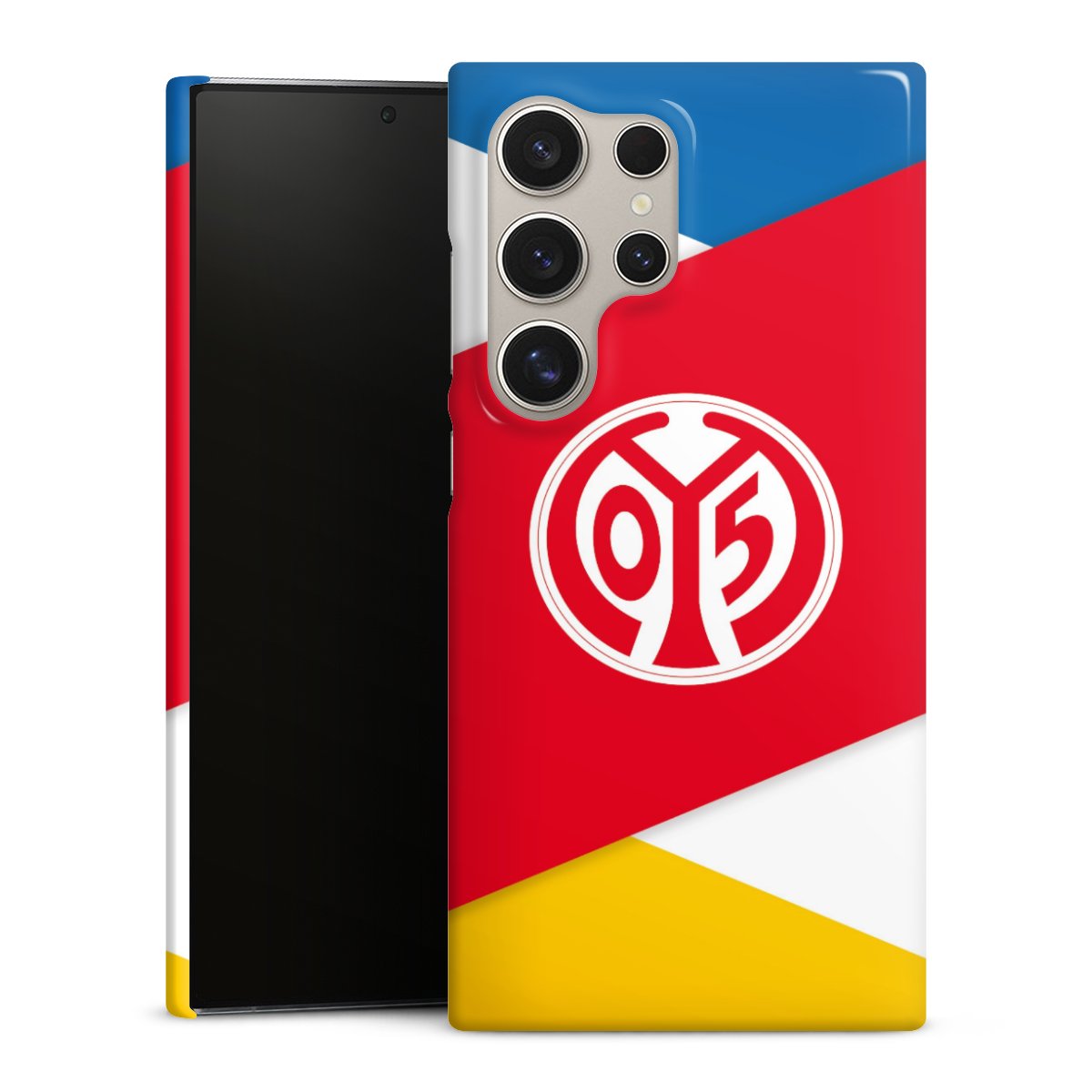 Galaxy S24 Ultra Handy Premium Case Smartphone Handyhülle Schutzhülle glänzend Official Licensed Product Soccer 1. Fsv Mainz 05 E.V. Premium Case