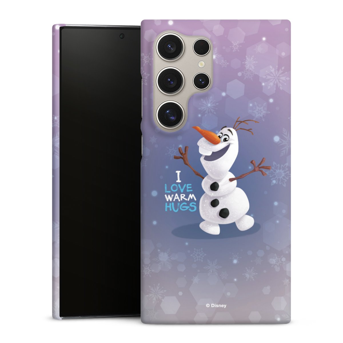 Galaxy S24 Ultra Handy Premium Case Smartphone Handyhülle Schutzhülle matt Frozen Frozen Olaf Official Licensed Product Premium Case