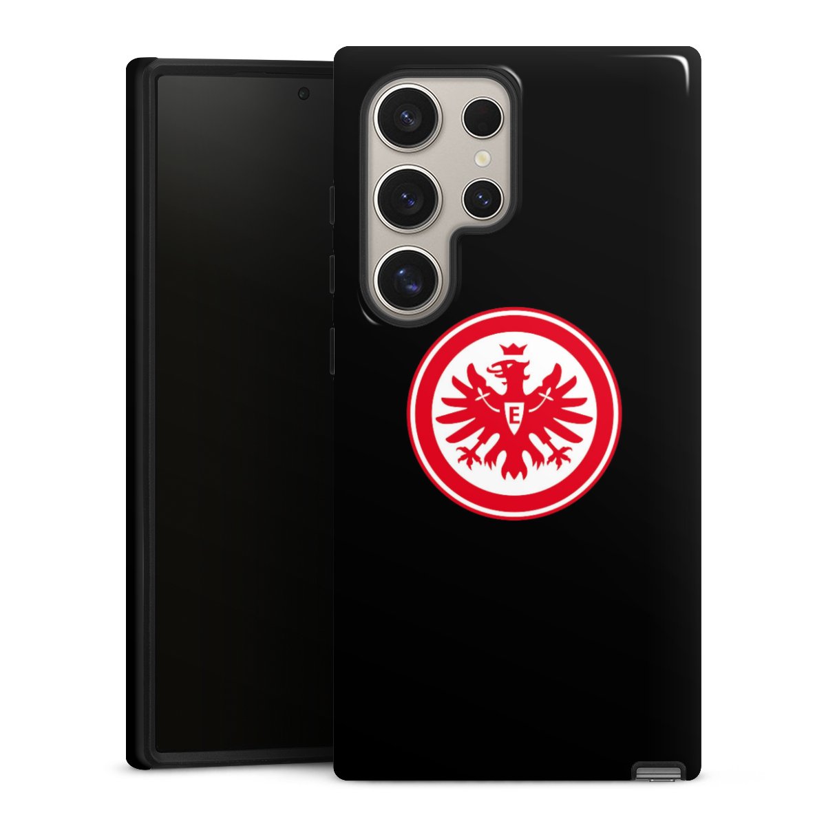 Galaxy S24 Ultra Handy Panzer Handyhülle robuste Outdoor Hülle Schutzhülle glänzend Eintracht Frankfurt Sge Eagle Tough Case