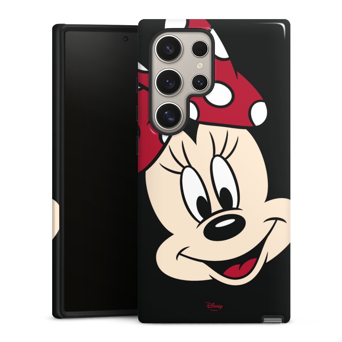 Galaxy S24 Ultra Handy Panzer Handyhülle robuste Outdoor Hülle Schutzhülle glänzend Minnie Mouse Official Licensed Product Disney Tough Case