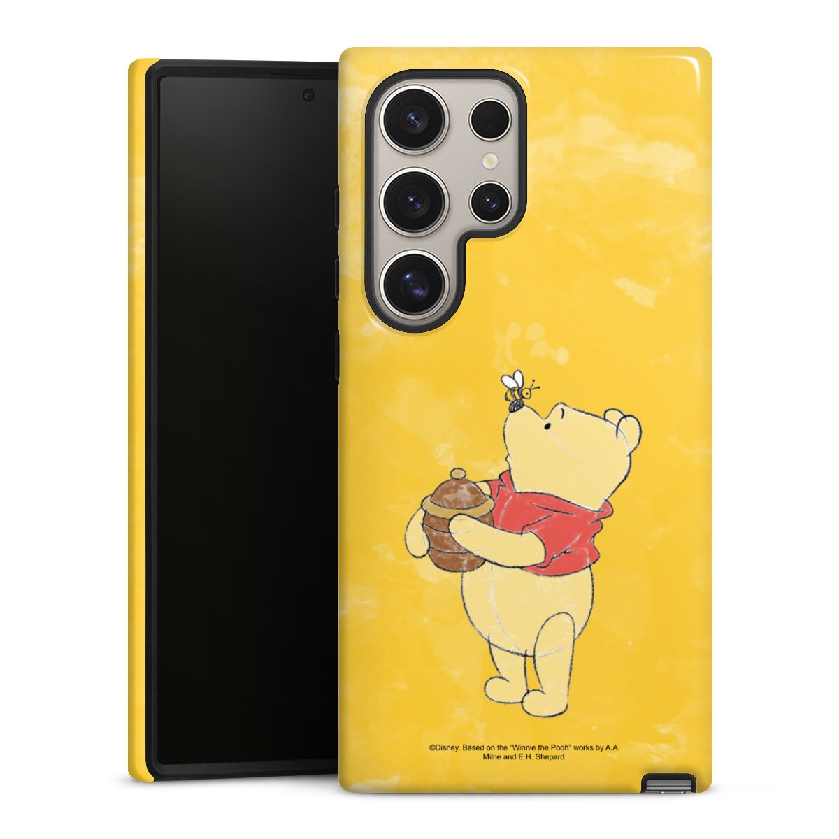 Galaxy S24 Ultra Handy Panzer Handyhülle robuste Outdoor Hülle Schutzhülle glänzend Official Licensed Product Winnie The Pooh Disney Tough Case