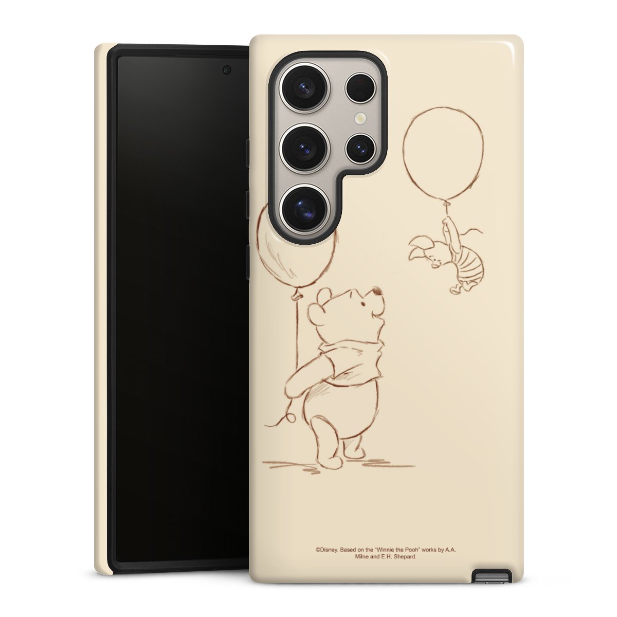 Galaxy S24 Ultra Handy Panzer Handyhülle robuste Outdoor Hülle Schutzhülle glänzend Official Licensed Product Winnie The Pooh Disney Tough Case