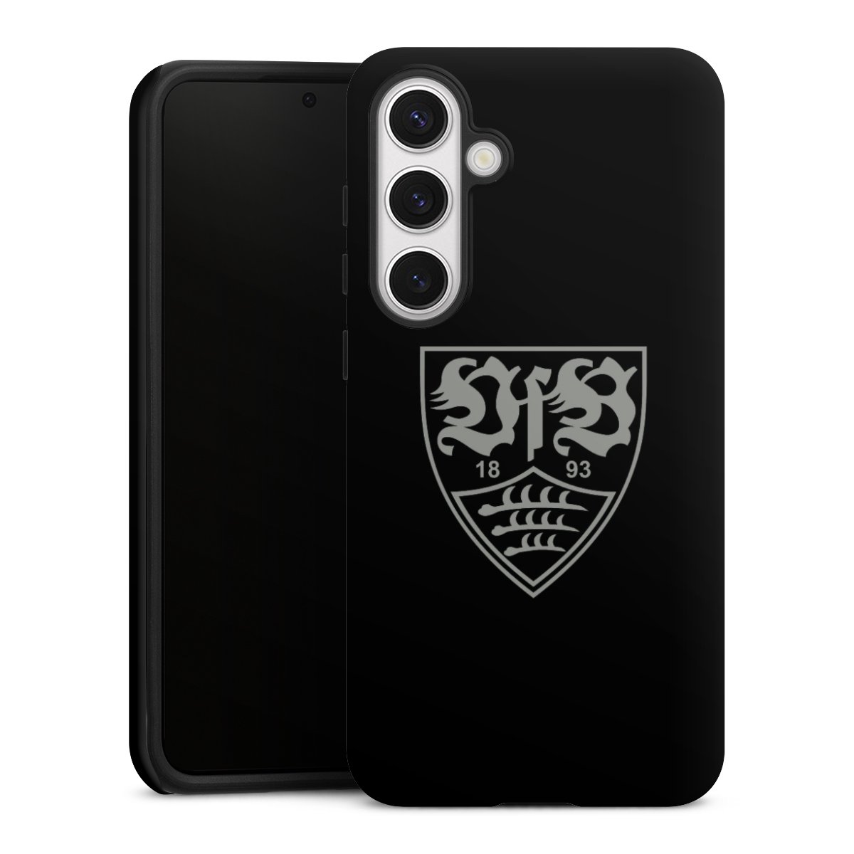 Galaxy S24+ Handy Panzer Handyhülle robuste Outdoor Hülle Schutzhülle matt Official Licensed Product Vfb Stuttgart Tough Case