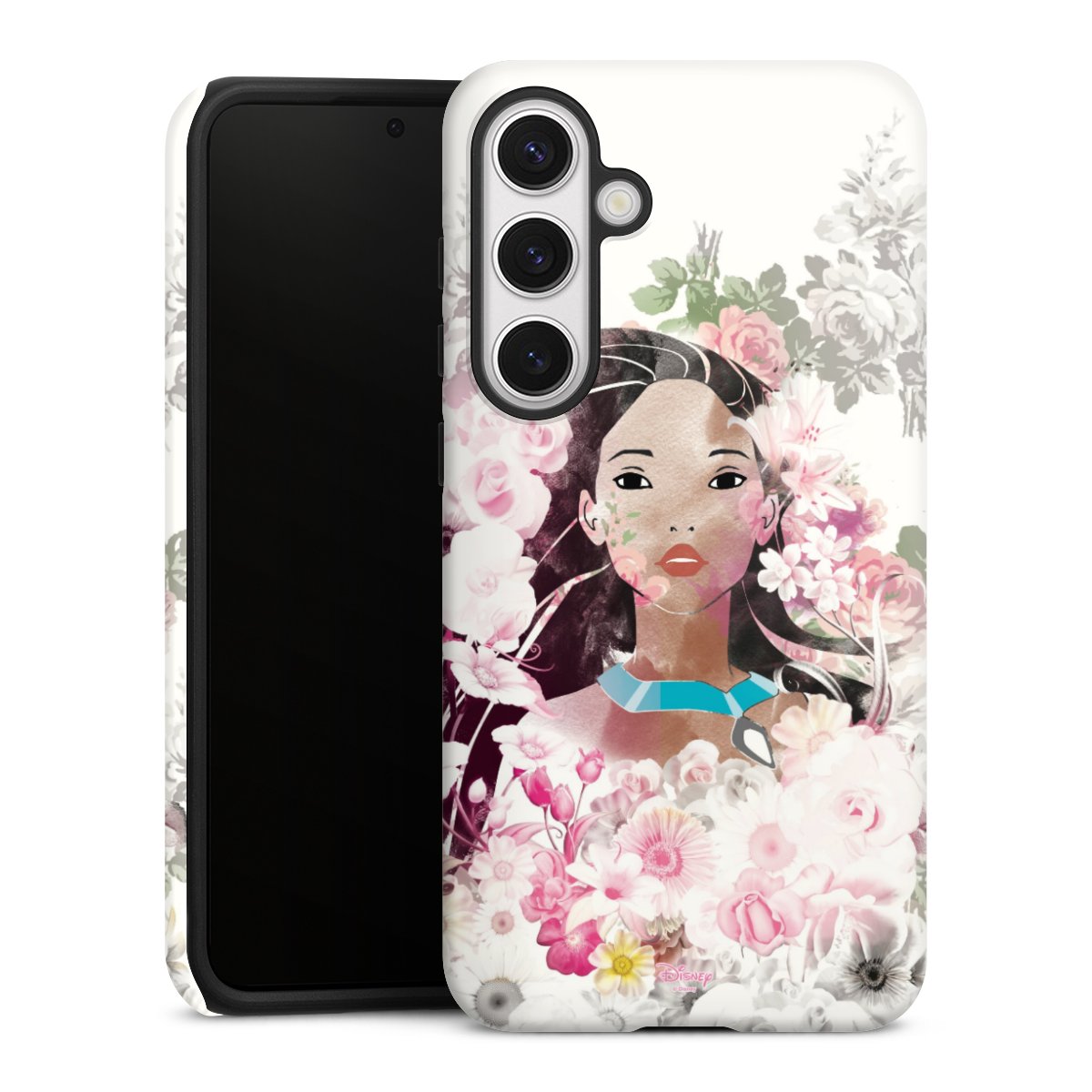 Galaxy S24+ Handy Panzer Handyhülle robuste Outdoor Hülle Schutzhülle matt Pocahontas Official Licensed Product Disney Tough Case