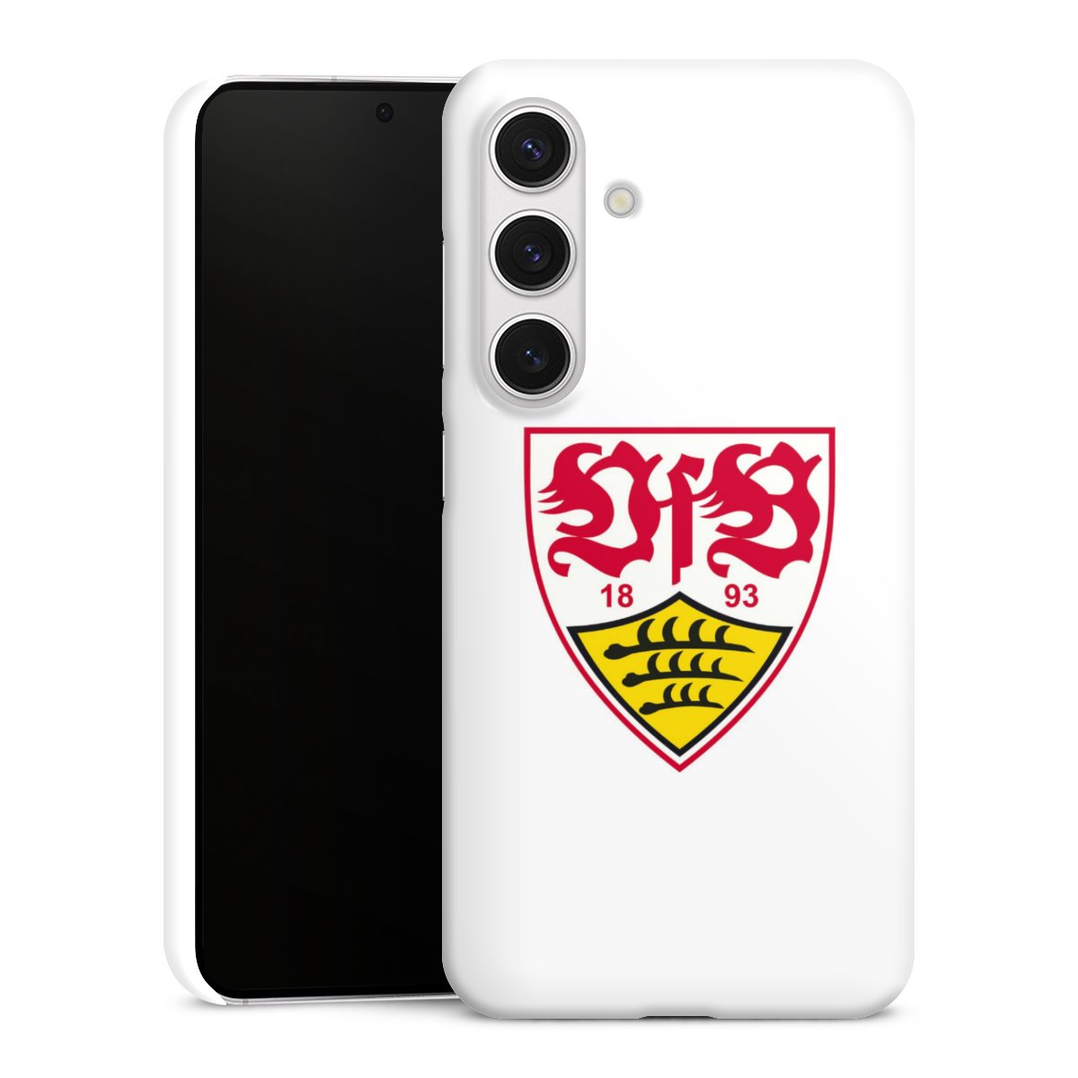 Galaxy S24 Handy Premium Case Smartphone Handyhülle Schutzhülle glänzend Logo Official Licensed Product Vfb Stuttgart Premium Case