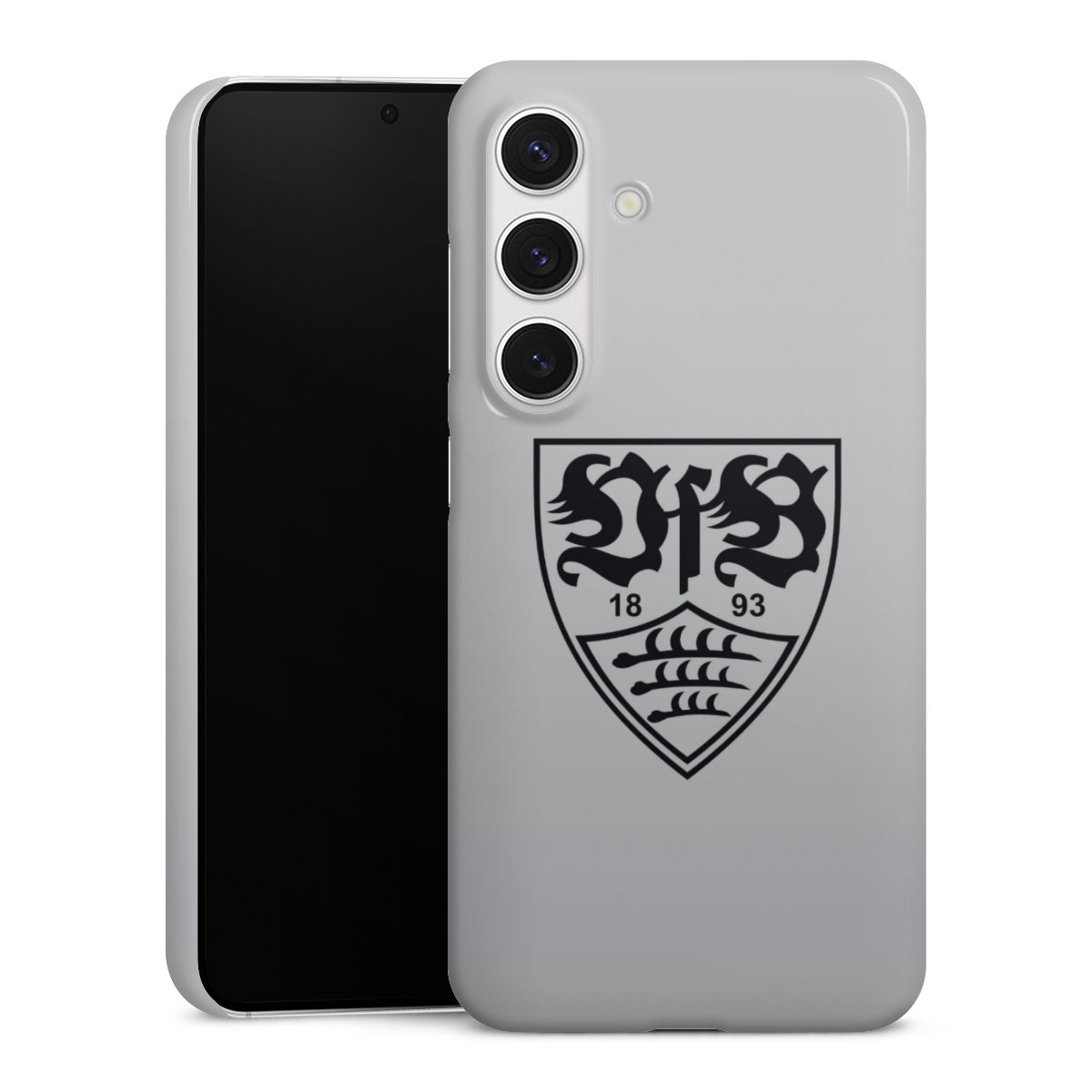 Galaxy S24 Handy Premium Case Smartphone Handyhülle Schutzhülle glänzend Logo Vfb Stuttgart Official Licensed Product Premium Case