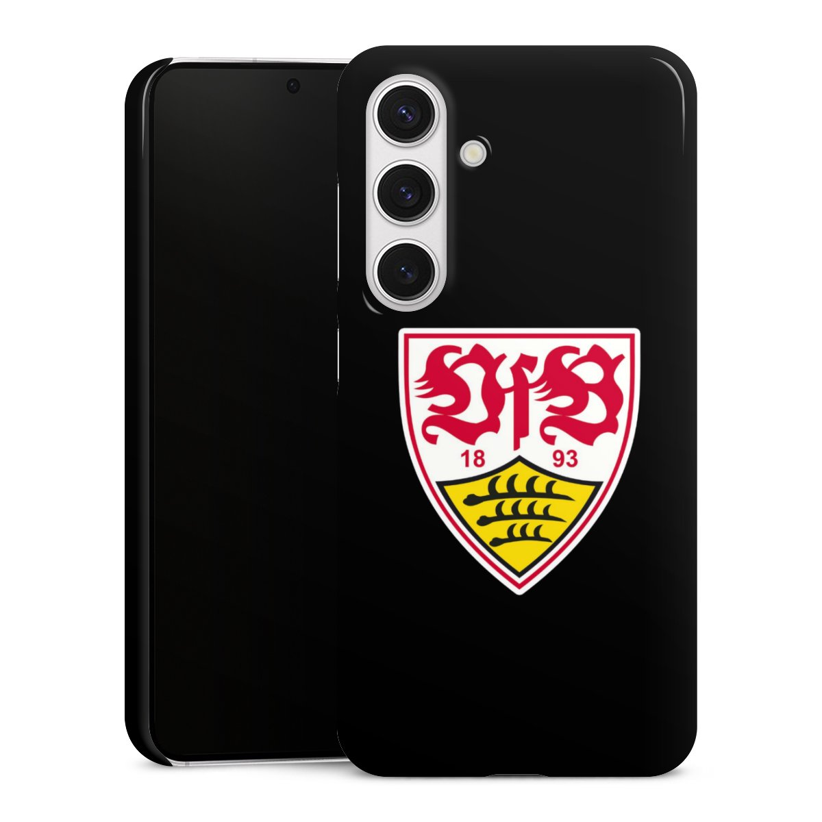 Galaxy S24 Handy Premium Case Smartphone Handyhülle Schutzhülle glänzend Vfb Stuttgart Official Licensed Product Coat Of Arms Premium Case