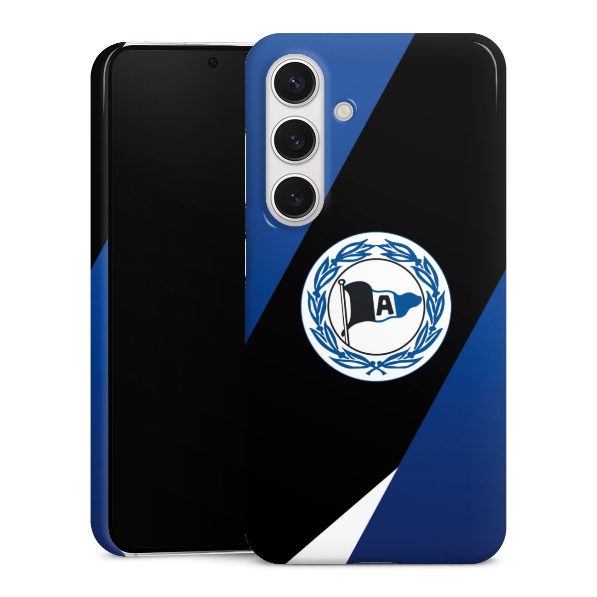 Galaxy S24 Handy Premium Case Smartphone Handyhülle Schutzhülle glänzend Official Licensed Product Arminia Bielefeld Dsc Premium Case