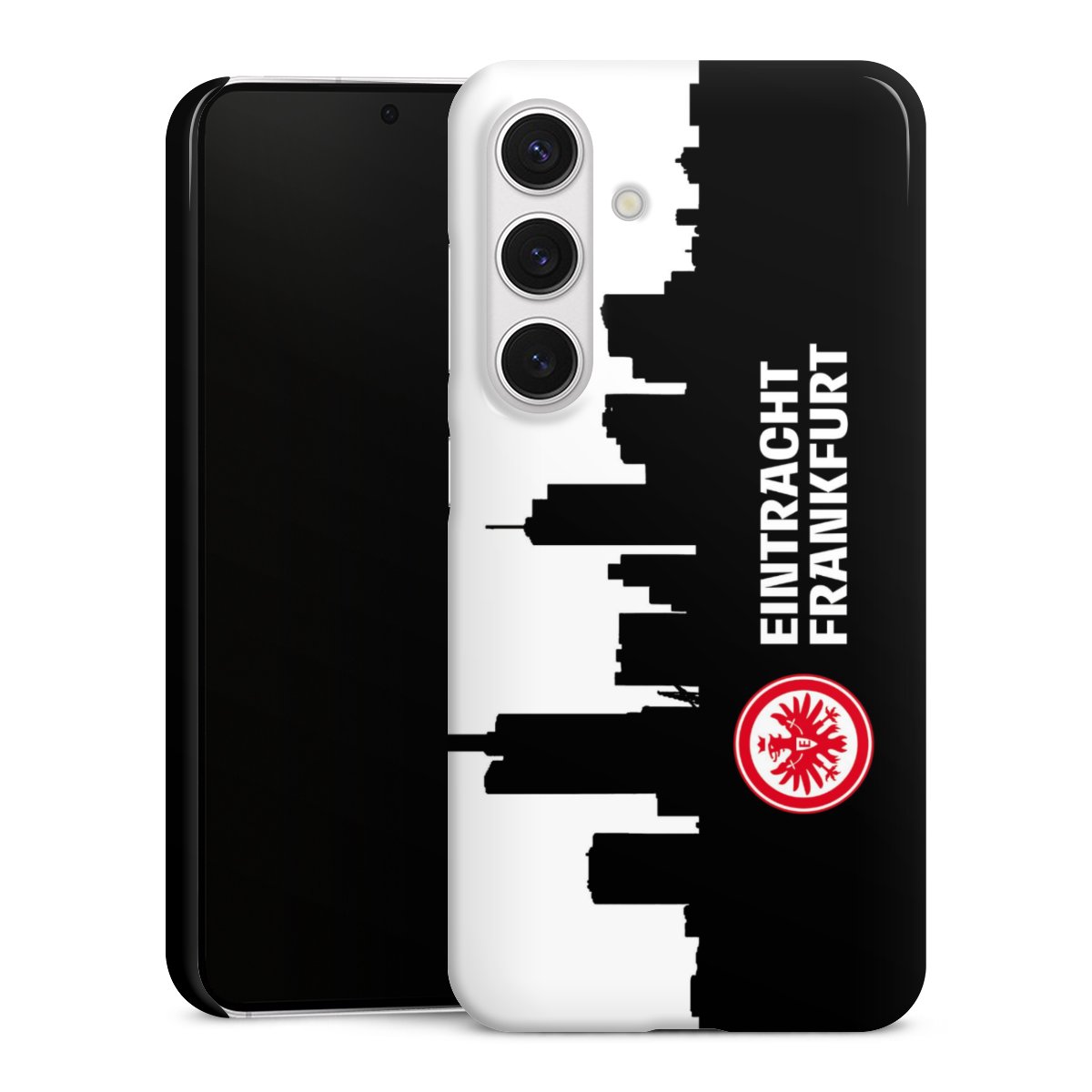 Galaxy S24 Handy Premium Case Smartphone Handyhülle Schutzhülle glänzend Sge Eintracht Frankfurt Official Licensed Product Premium Case