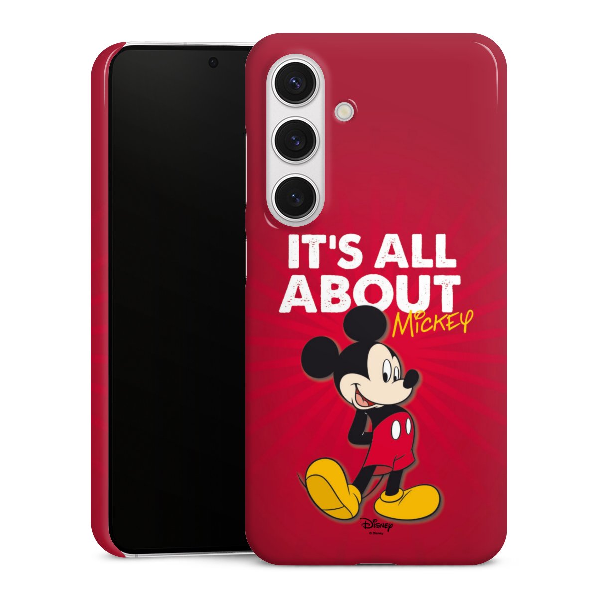 Galaxy S24 Handy Premium Case Smartphone Handyhülle Schutzhülle glänzend Mouse Disney Official Licensed Product Premium Case