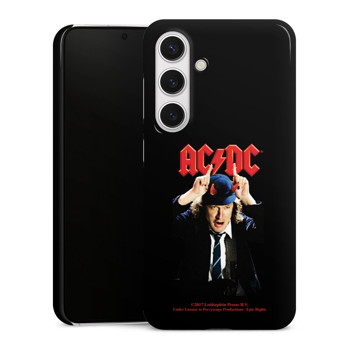 Galaxy S24 Handy Premium Case Smartphone Handyhülle Schutzhülle glänzend Merchandise Acdc Riverplate Premium Case