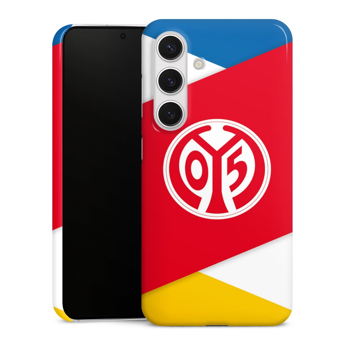 Galaxy S24 Handy Premium Case Smartphone Handyhülle Schutzhülle glänzend Official Licensed Product Soccer 1. Fsv Mainz 05 E.V. Premium Case