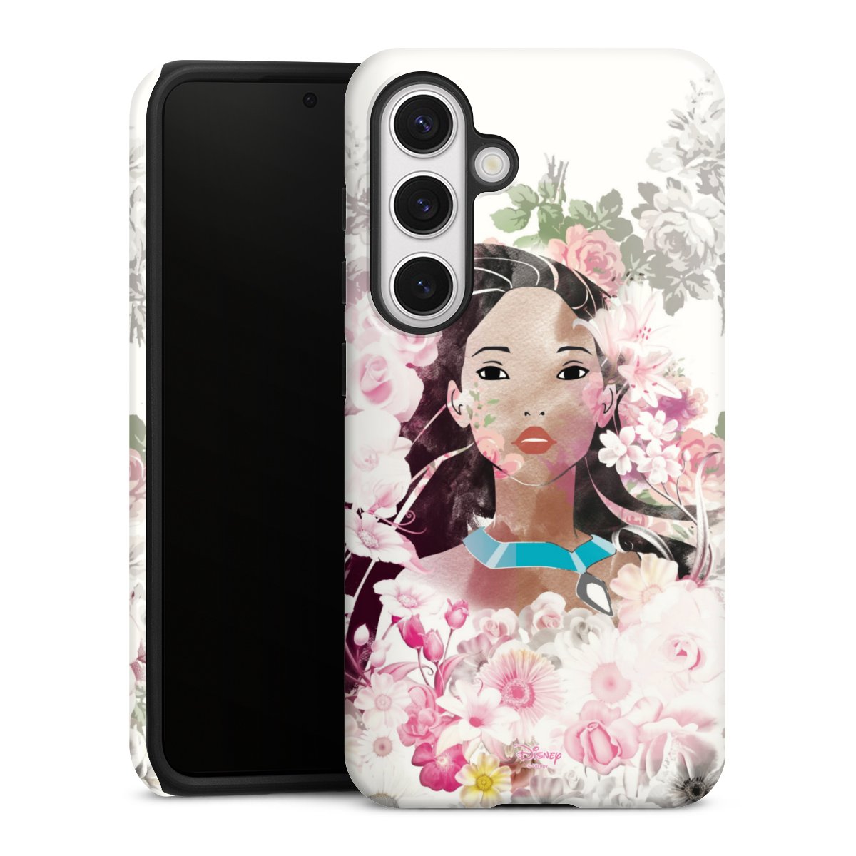 Galaxy S24 Handy Panzer Handyhülle robuste Outdoor Hülle Schutzhülle glänzend Pocahontas Official Licensed Product Disney Tough Case