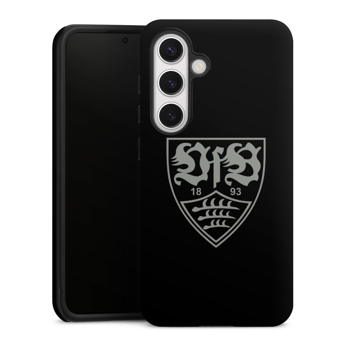 Galaxy S24 Handy Panzer Handyhülle robuste Outdoor Hülle Schutzhülle matt Official Licensed Product Vfb Stuttgart Tough Case