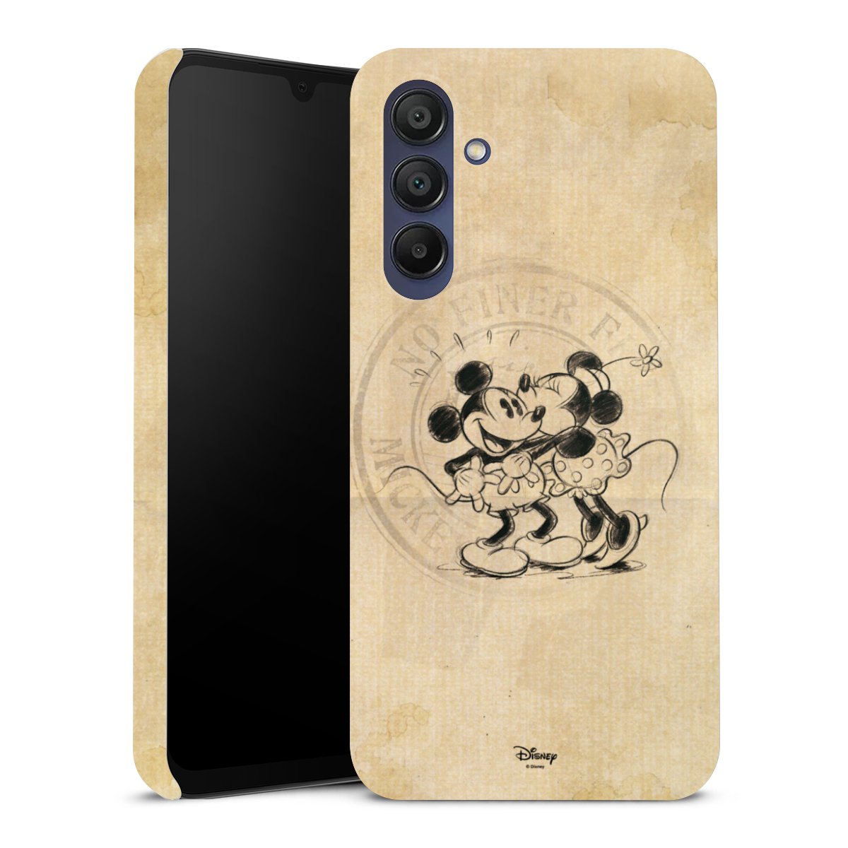 Galaxy A15 5G Handy Premium Case Smartphone Handyhülle Schutzhülle matt Mickey Mouse Vintage Minnie Mouse Premium Case