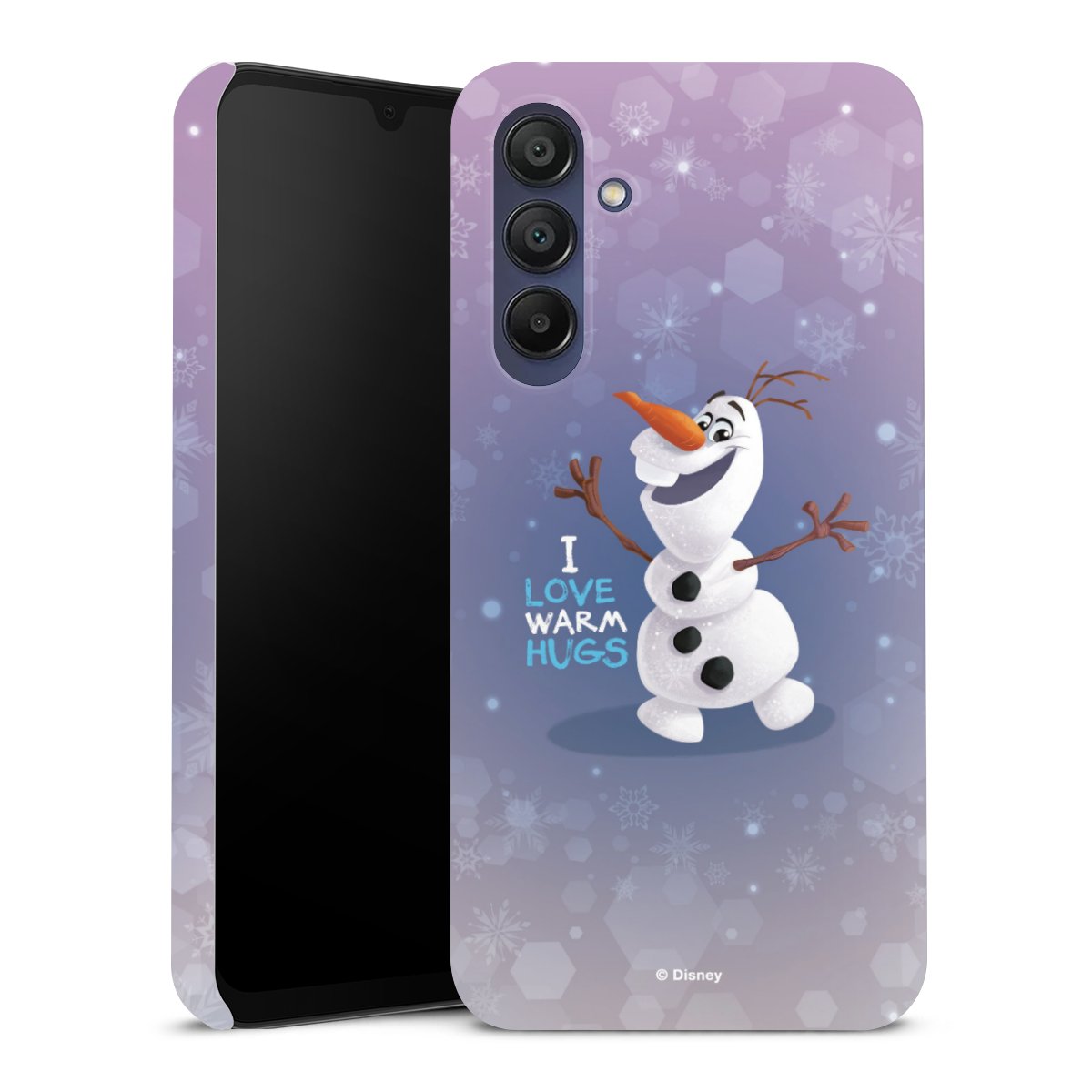 Galaxy A15 5G Handy Premium Case Smartphone Handyhülle Schutzhülle matt Frozen Frozen Olaf Official Licensed Product Premium Case