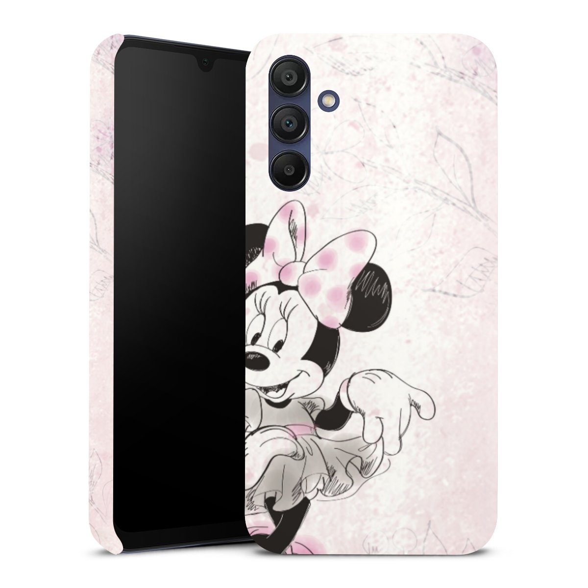 Galaxy A15 5G Handy Premium Case Smartphone Handyhülle Schutzhülle glänzend Disney Minnie Mouse Vintage Premium Case