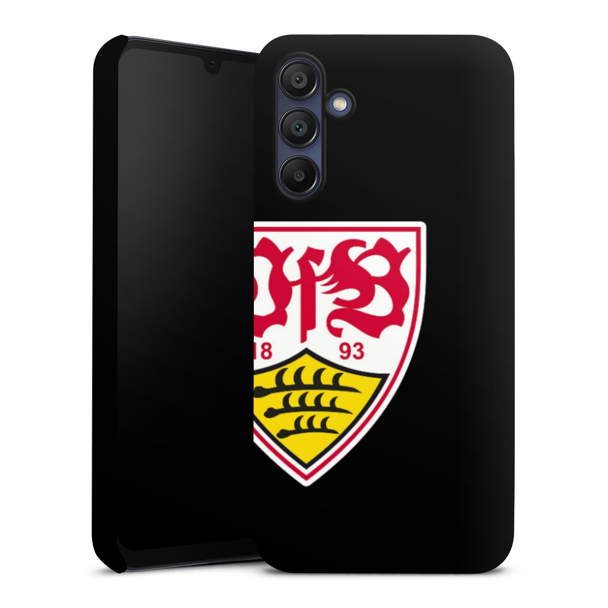 Galaxy A15 5G Handy Premium Case Smartphone Handyhülle Schutzhülle glänzend Vfb Stuttgart Official Licensed Product Coat Of Arms Premium Case