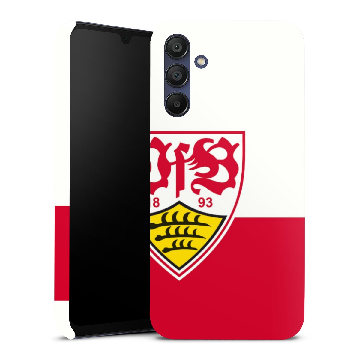 Galaxy A15 5G Handy Premium Case Smartphone Handyhülle Schutzhülle glänzend Official Licensed Product Logo Vfb Stuttgart Premium Case