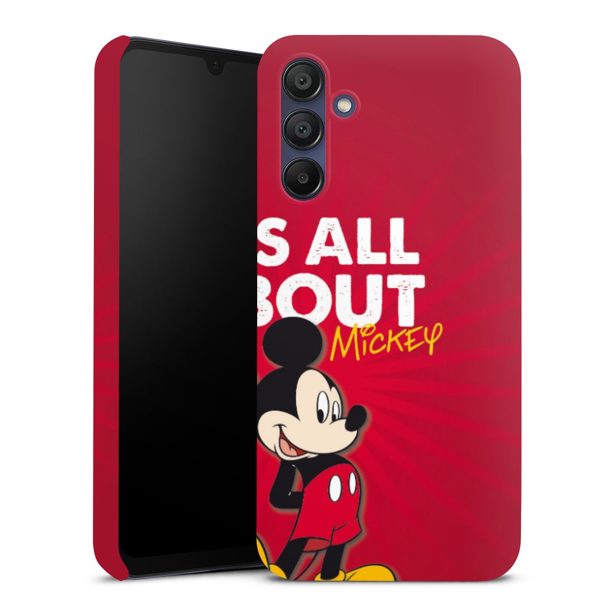 Galaxy A15 5G Handy Premium Case Smartphone Handyhülle Schutzhülle glänzend Mouse Disney Official Licensed Product Premium Case