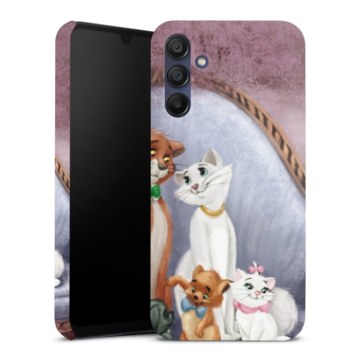 Galaxy A15 5G Handy Premium Case Smartphone Handyhülle Schutzhülle glänzend Official Licensed Product Disney Aristocats Premium Case