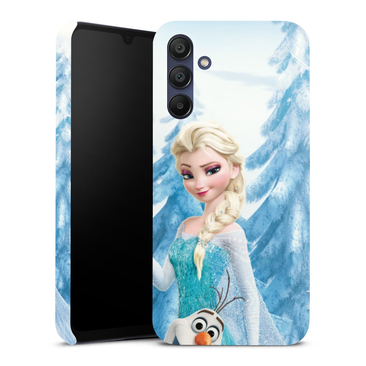 Galaxy A15 5G Handy Premium Case Smartphone Handyhülle Schutzhülle glänzend Official Licensed Product Frozen Elsa Disney Premium Case