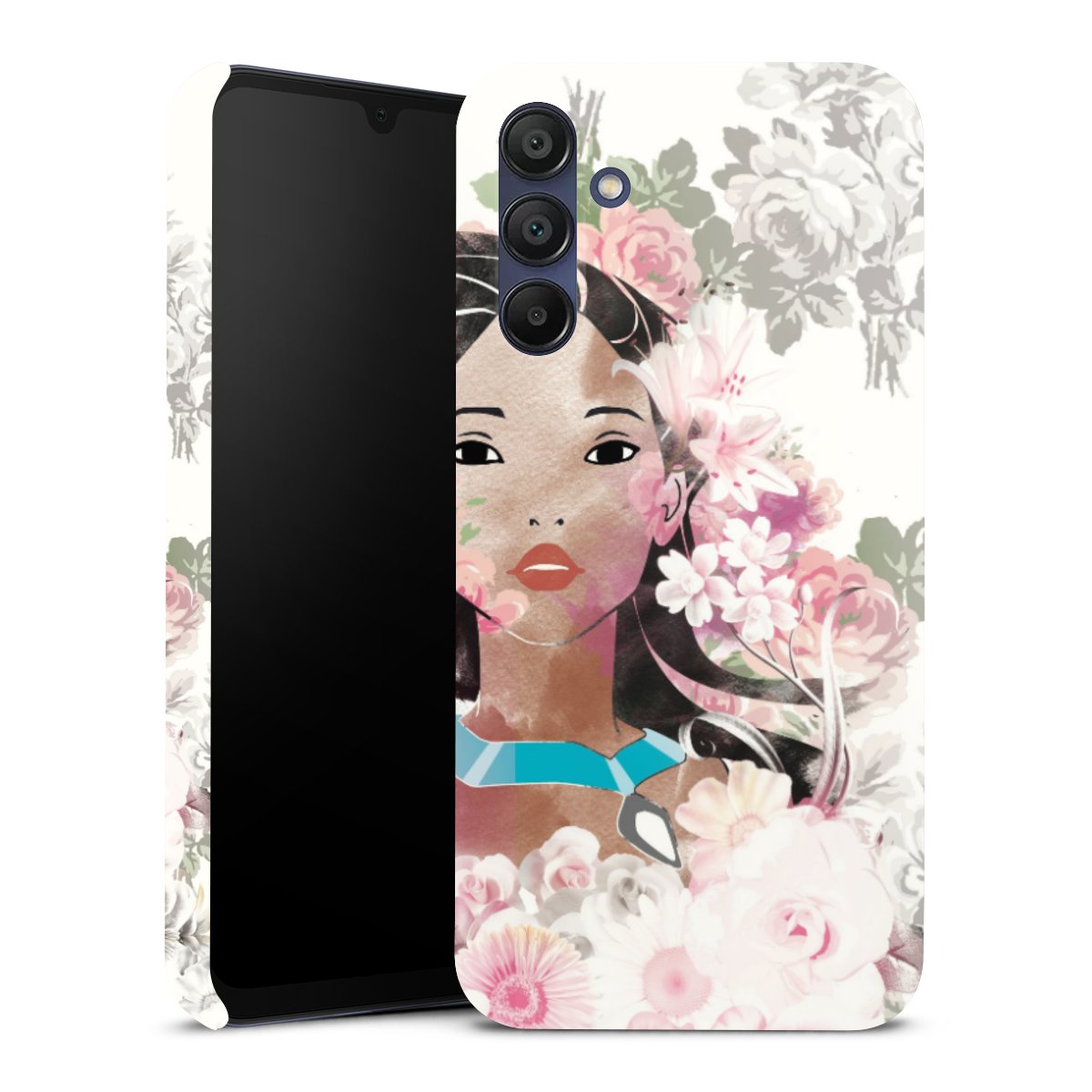 Galaxy A15 5G Handy Premium Case Smartphone Handyhülle Schutzhülle glänzend Pocahontas Official Licensed Product Disney Premium Case