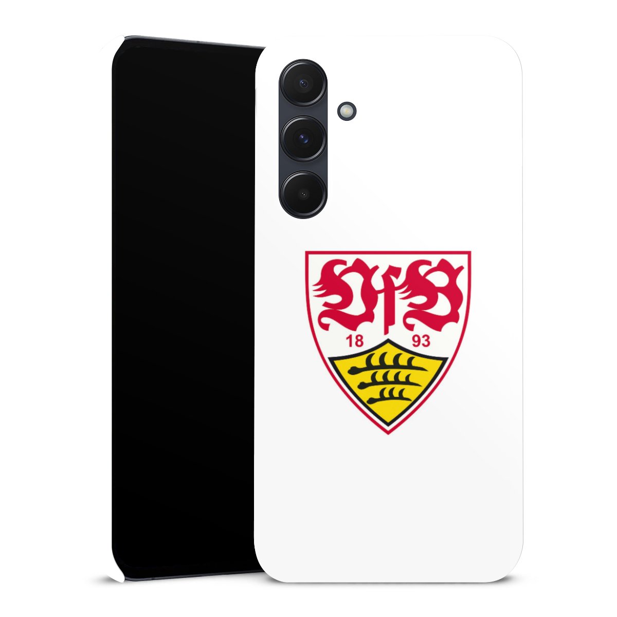 Galaxy A55 5G Handy Premium Case Smartphone Handyhülle Schutzhülle matt Logo Official Licensed Product Vfb Stuttgart Premium Case