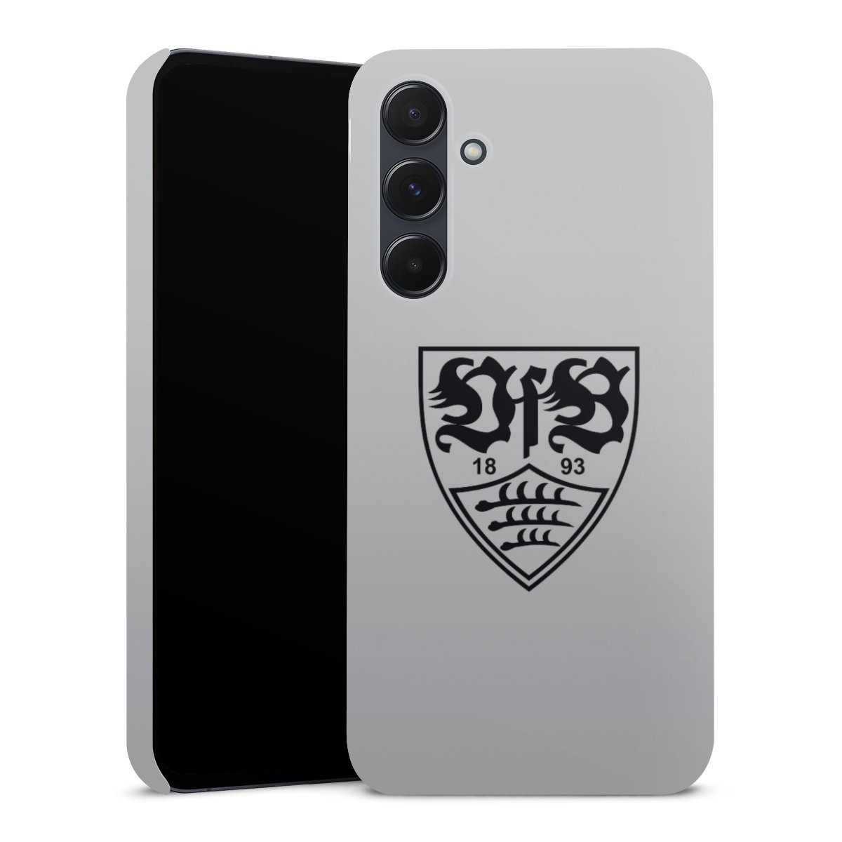 Galaxy A55 5G Handy Premium Case Smartphone Handyhülle Schutzhülle matt Logo Vfb Stuttgart Official Licensed Product Premium Case