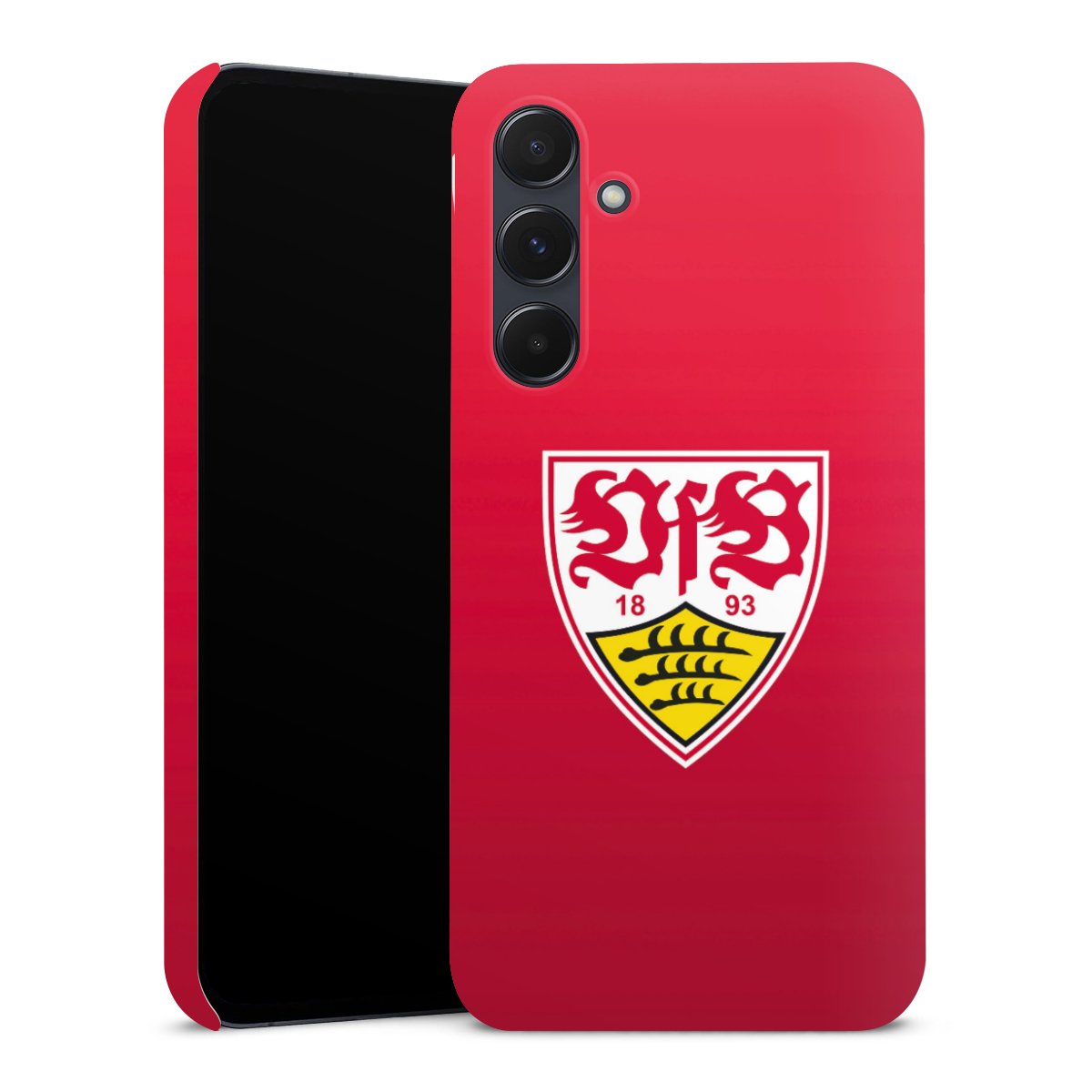 Galaxy A55 5G Handy Premium Case Smartphone Handyhülle Schutzhülle matt Official Licensed Product Vfb Stuttgart Premium Case