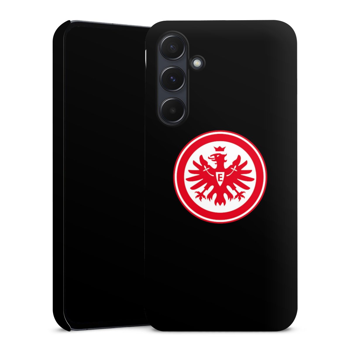 Galaxy A55 5G Handy Premium Case Smartphone Handyhülle Schutzhülle matt Eintracht Frankfurt Sge Eagle Premium Case