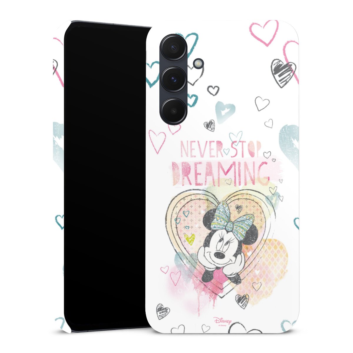 Galaxy A55 5G Handy Premium Case Smartphone Handyhülle Schutzhülle matt Disney Official Licensed Product Minnie Mouse Premium Case