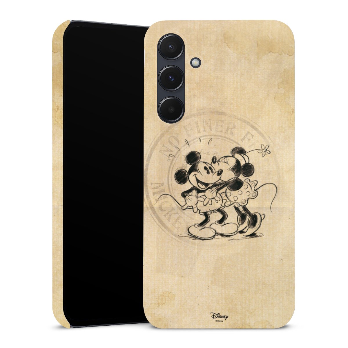 Galaxy A55 5G Handy Premium Case Smartphone Handyhülle Schutzhülle matt Mickey Mouse Vintage Minnie Mouse Premium Case