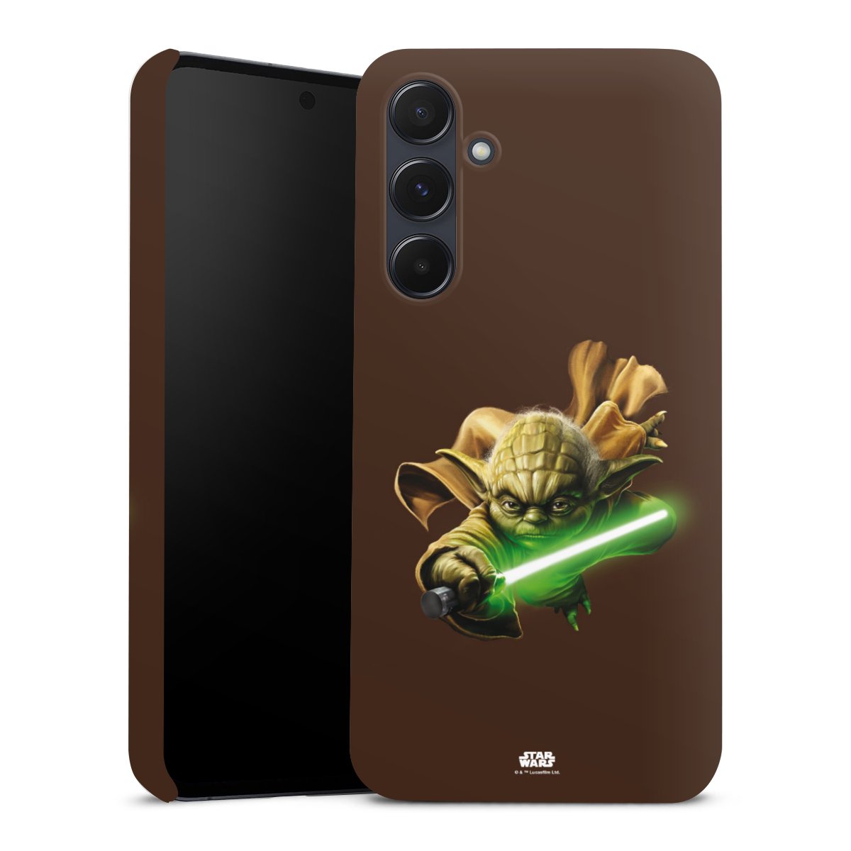 Galaxy A55 5G Handy Premium Case Smartphone Handyhülle Schutzhülle glänzend Yoda Merchandise Star Wars Premium Case