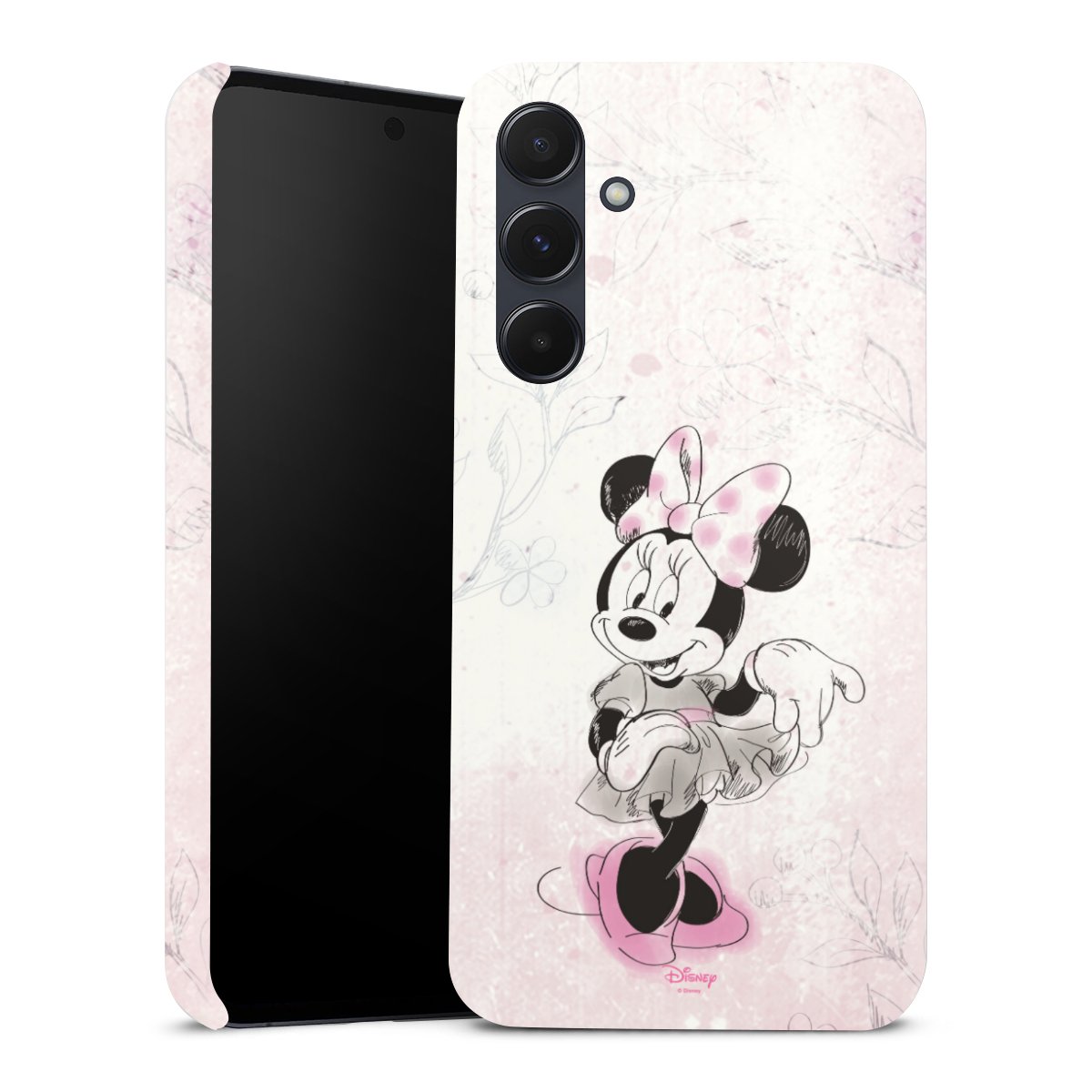 Galaxy A55 5G Handy Premium Case Smartphone Handyhülle Schutzhülle glänzend Disney Minnie Mouse Vintage Premium Case