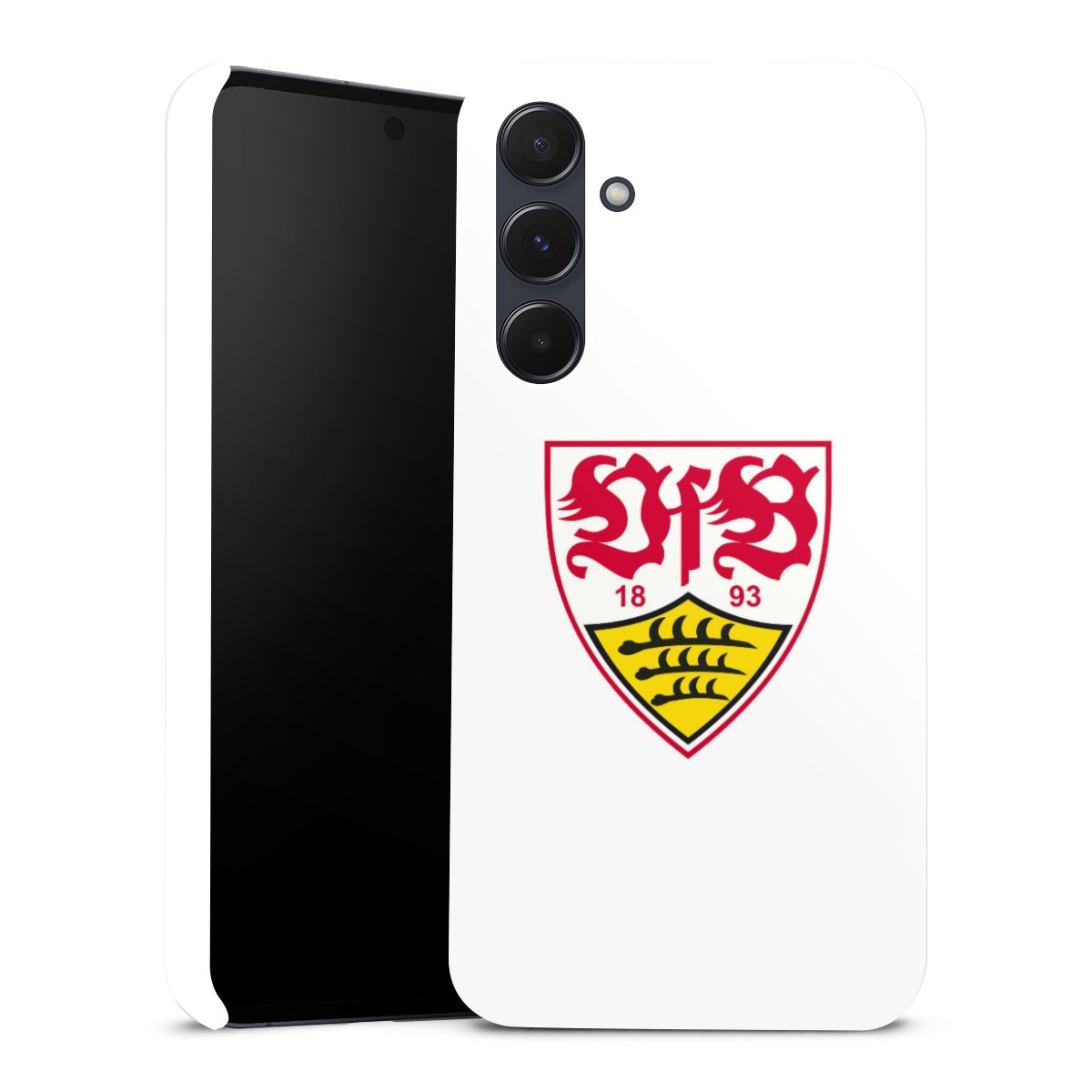 Galaxy A55 5G Handy Premium Case Smartphone Handyhülle Schutzhülle glänzend Logo Official Licensed Product Vfb Stuttgart Premium Case