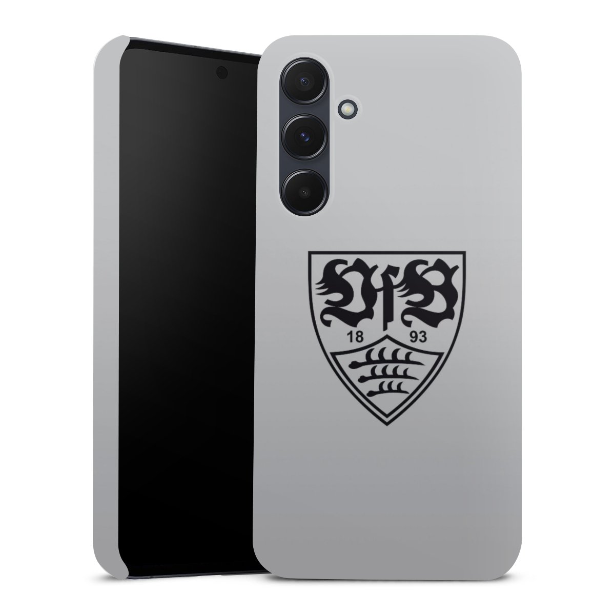 Galaxy A55 5G Handy Premium Case Smartphone Handyhülle Schutzhülle glänzend Logo Vfb Stuttgart Official Licensed Product Premium Case