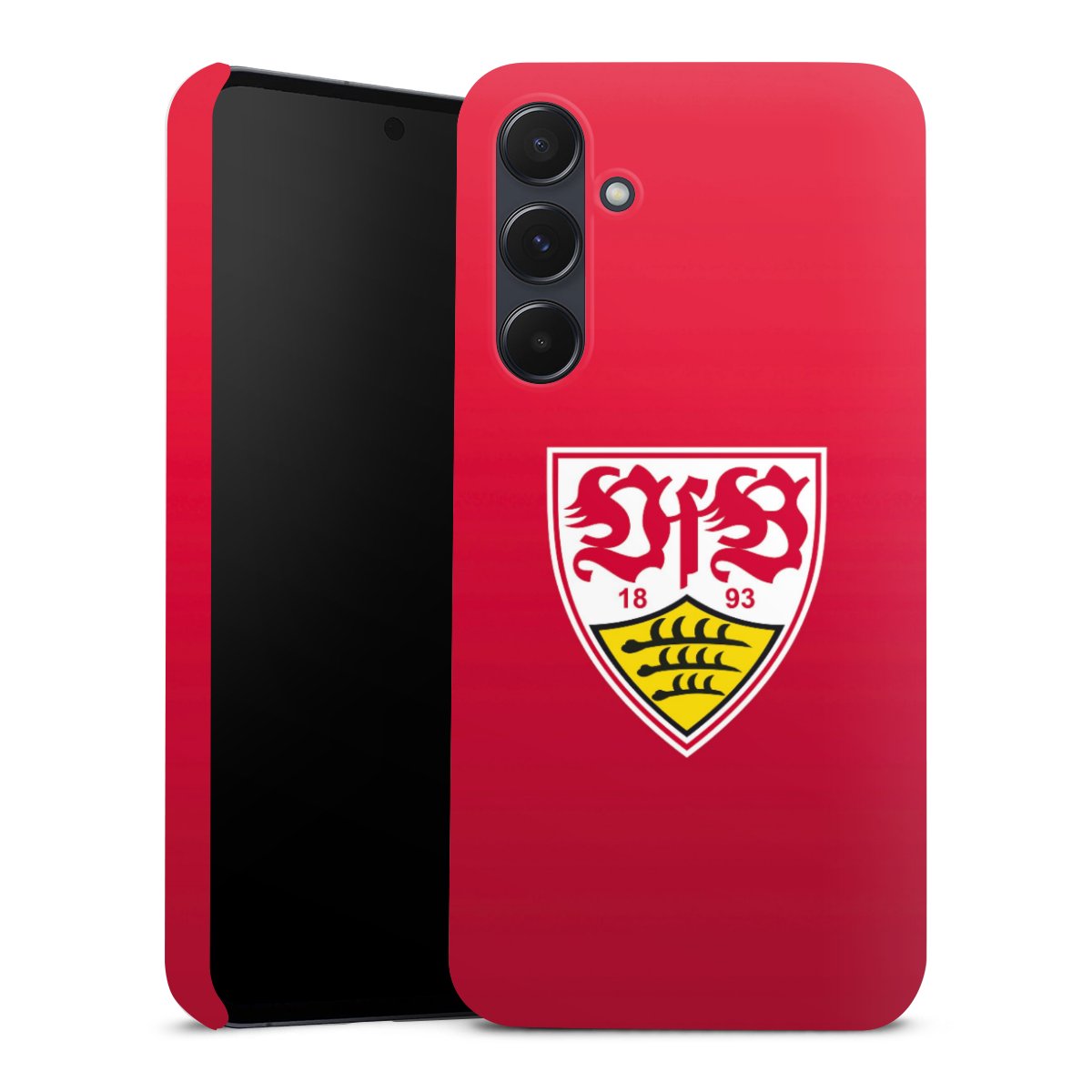 Galaxy A55 5G Handy Premium Case Smartphone Handyhülle Schutzhülle glänzend Official Licensed Product Vfb Stuttgart Premium Case