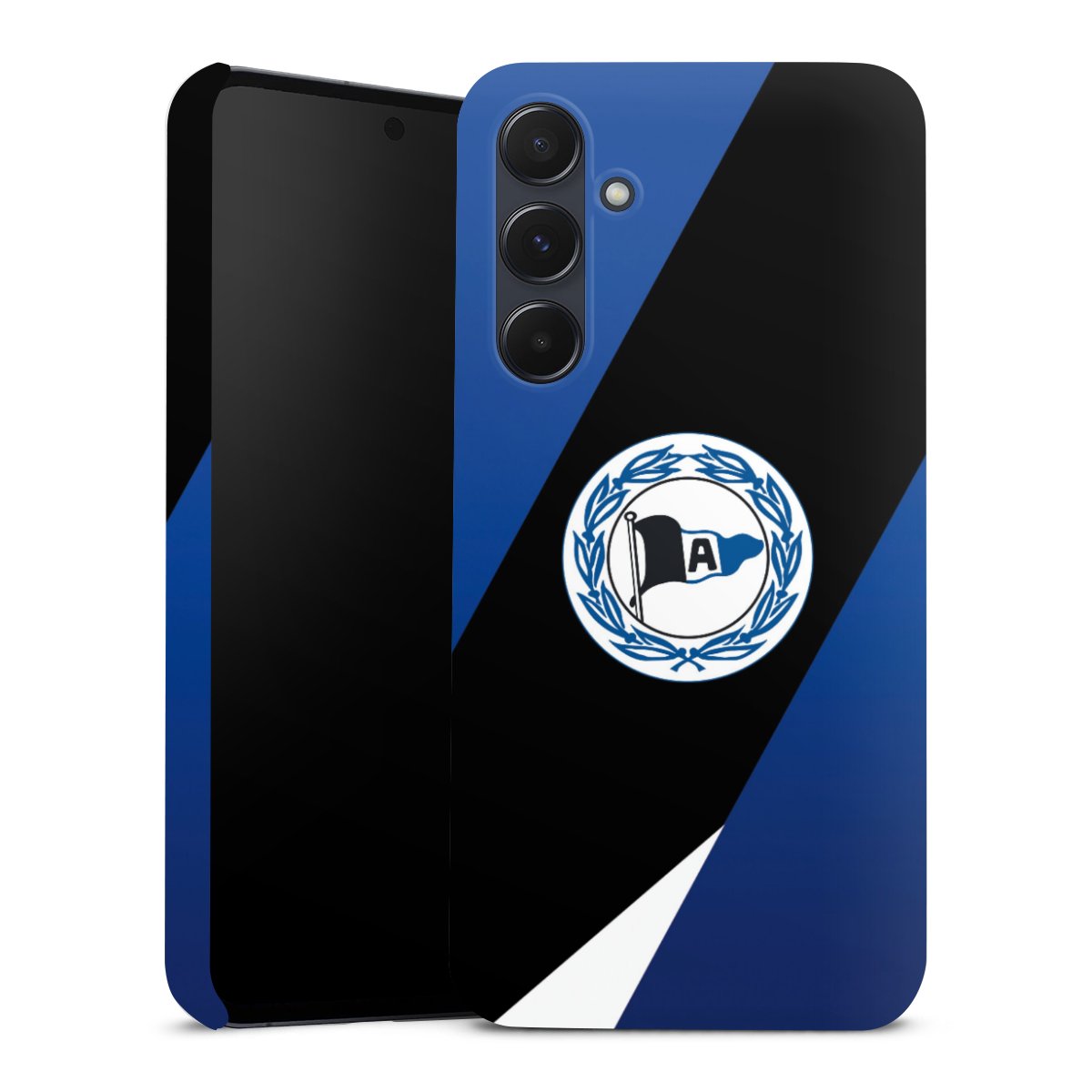 Galaxy A55 5G Handy Premium Case Smartphone Handyhülle Schutzhülle glänzend Official Licensed Product Arminia Bielefeld Dsc Premium Case