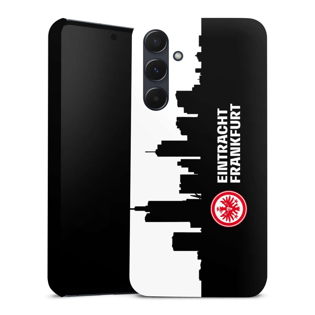 Galaxy A55 5G Handy Premium Case Smartphone Handyhülle Schutzhülle glänzend Sge Eintracht Frankfurt Official Licensed Product Premium Case