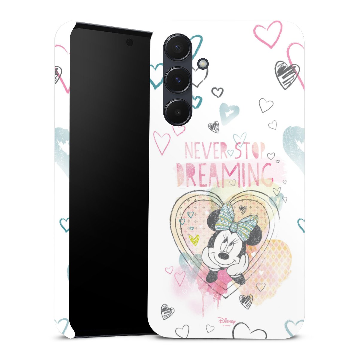 Galaxy A55 5G Handy Premium Case Smartphone Handyhülle Schutzhülle glänzend Disney Official Licensed Product Minnie Mouse Premium Case